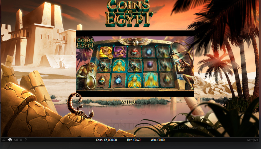 Coins of Egypt - Casino Friends