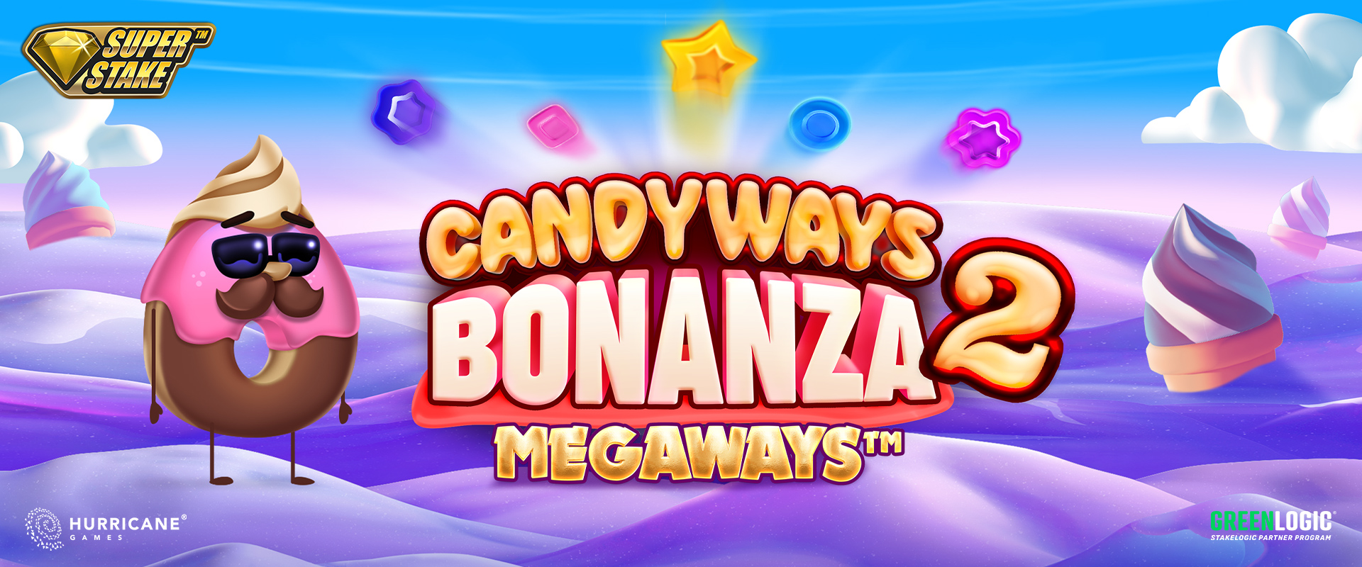 Stakelogic and Hurricane Games start a sugar rush in Candyways Bonanza 2™ Megaways™