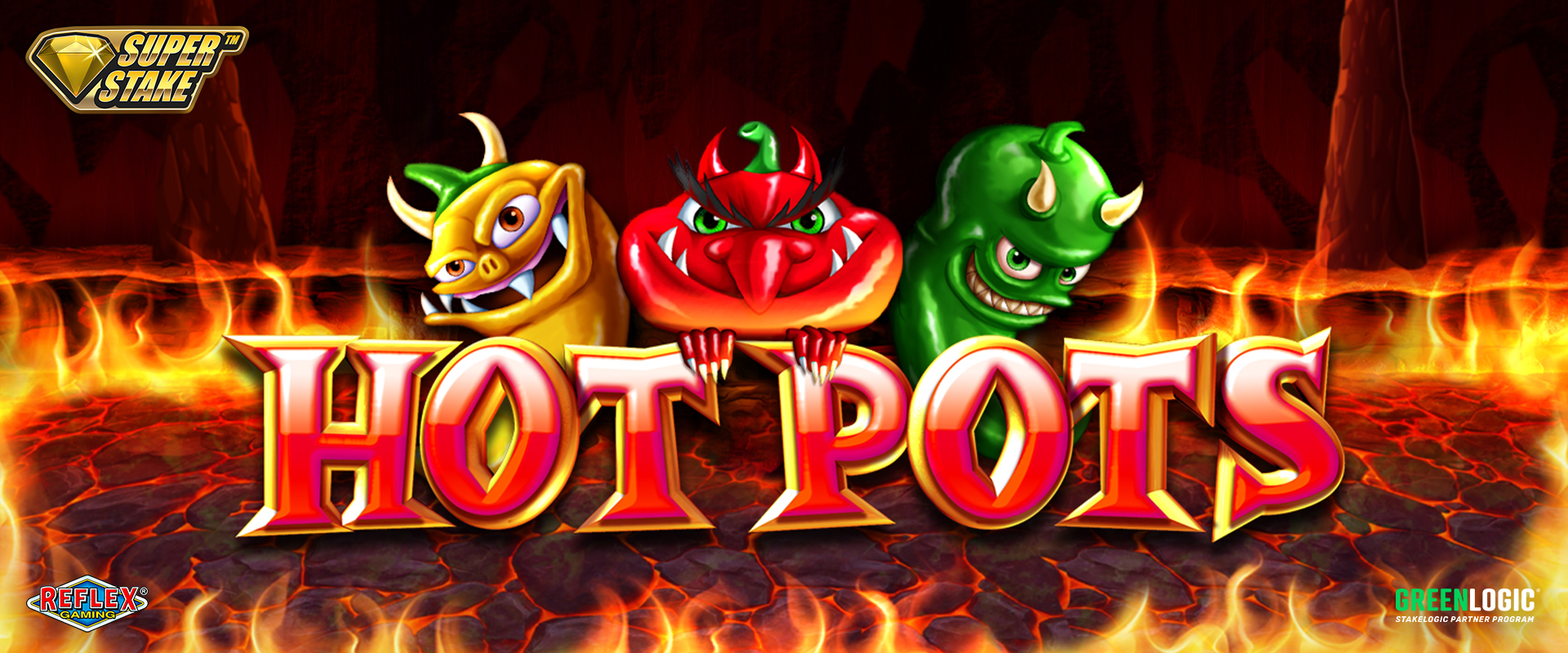 Stakelogic and Reflex Gaming turn up the heat with new Hot Pots slot