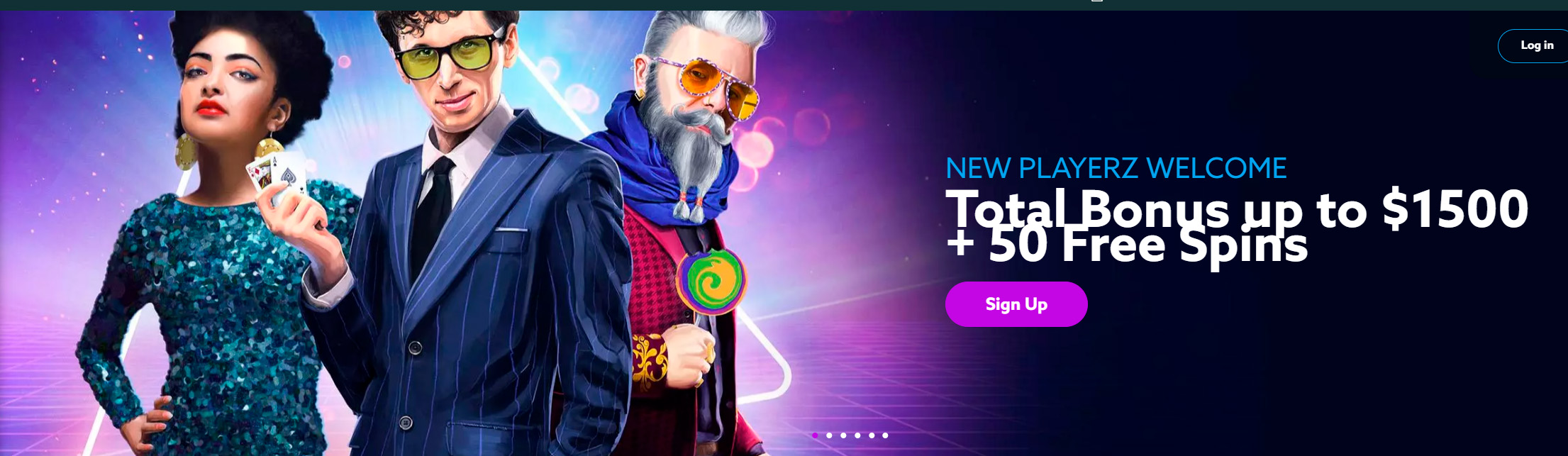 What about taking a spin at Playerz Casino  with 50 free spins